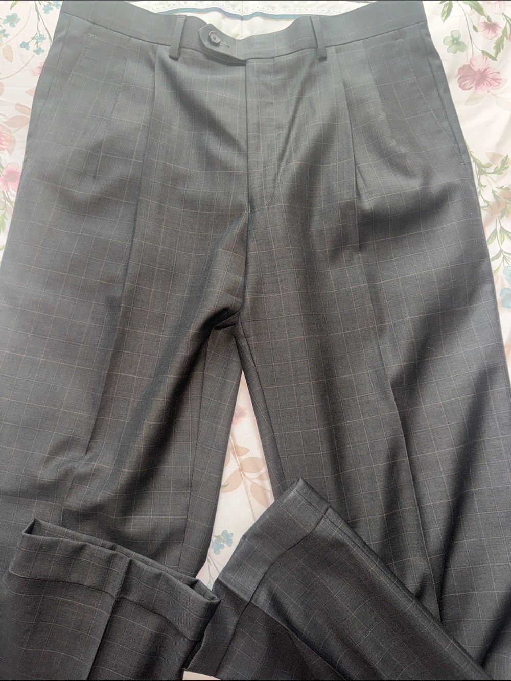 Polo Ralph Lauren men’s Dress Pants stripes wool like new size 34W/34L